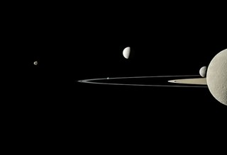 Las lunas de Saturno